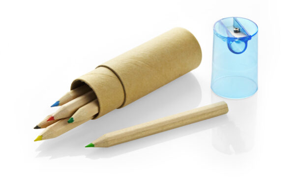 Kredki z temperówką 6 szt. FARVE