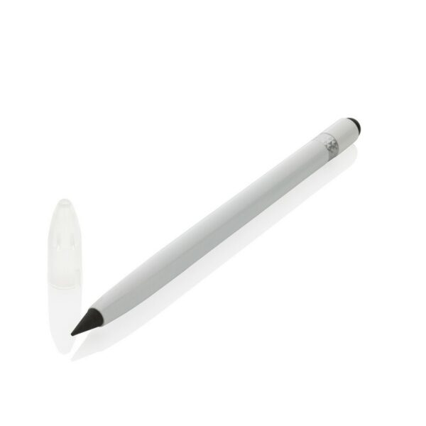 Aluminiowy 'wieczny' ołówek z gumką