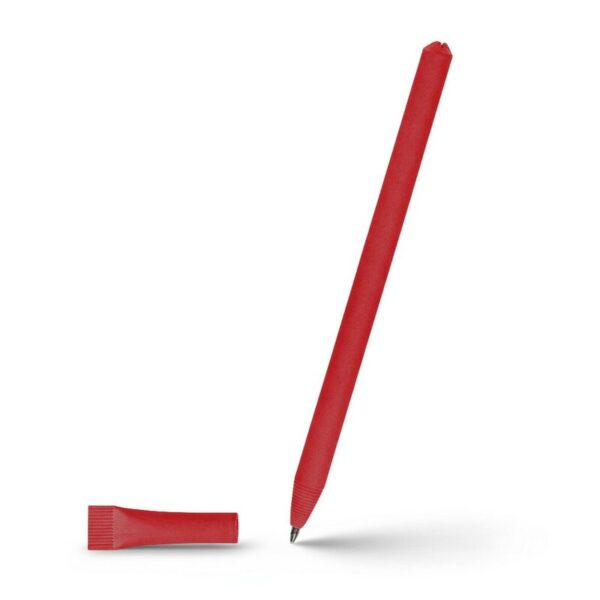 Długopis ze zrolowanego papieru z zatyczką | Debra