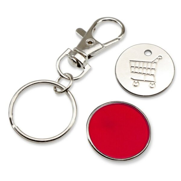 Brelok do kluczy, żeton do wózka na zakupy | Lill