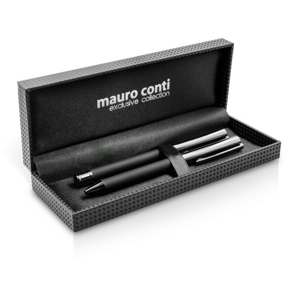 Zestaw piśmienniczy Mauro Conti, długopis i pióro kulkowe | Willie