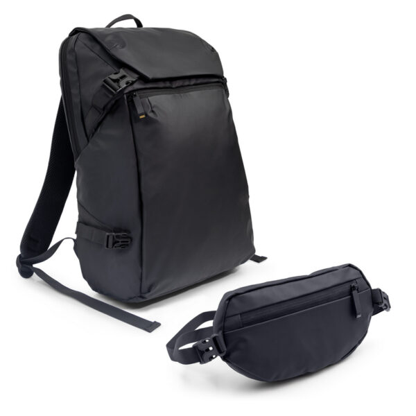 Plecak na laptopa 15,6' Air Gifts 2 w 1, saszetka zapinana w pasie | Chaundrise